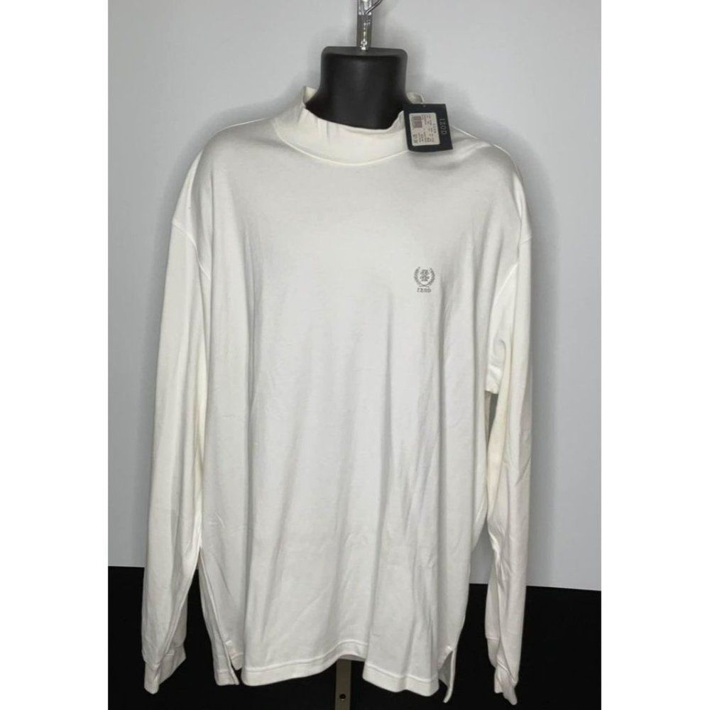 NEW with tags but small mark Izod long sleeved tee XXL 2XL white